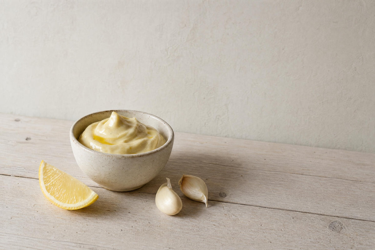 Aioli — schneller Knoblauch-Dip