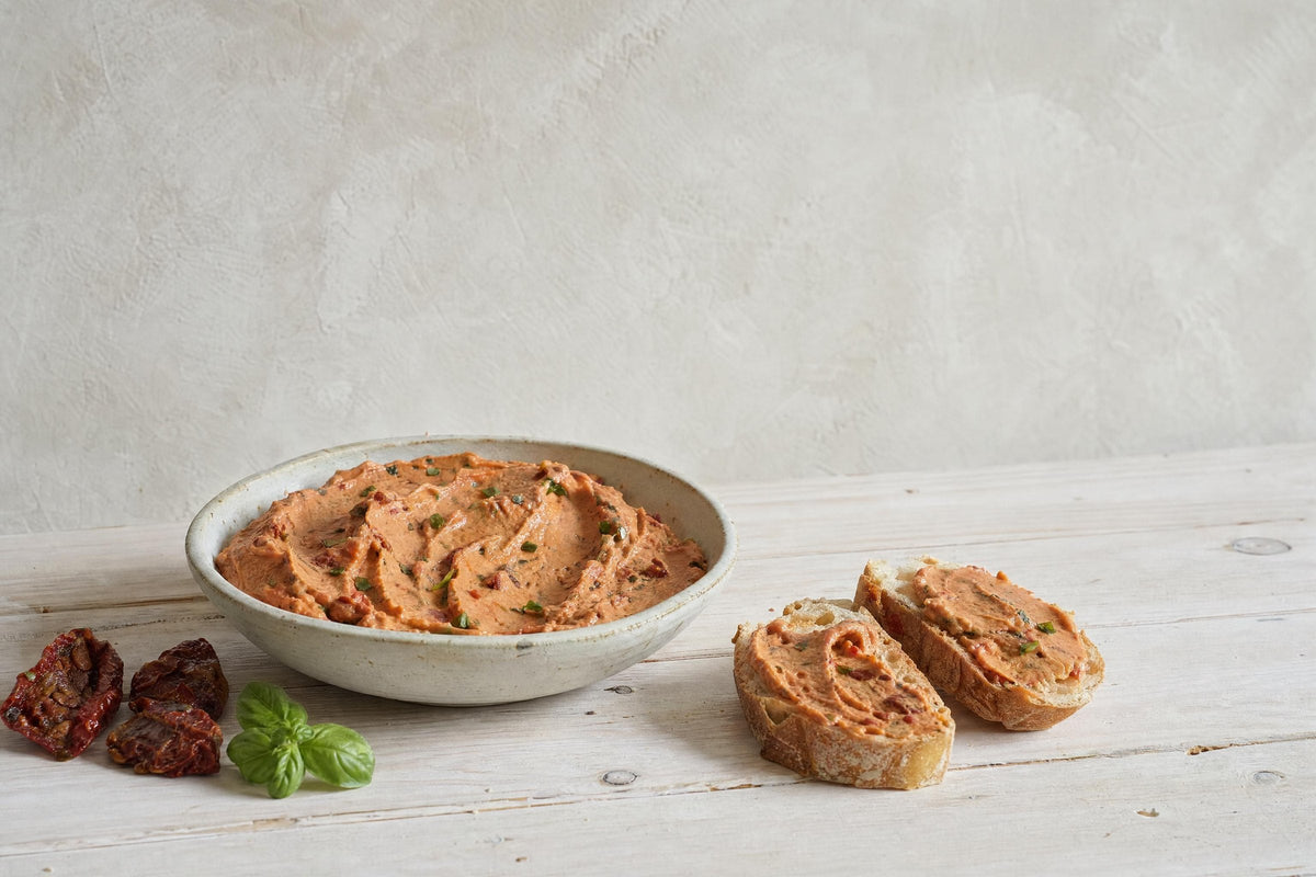 Tomatenbutter mit getrockneten Tomaten