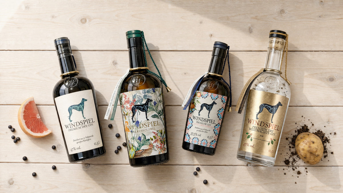 Windspiel Gin kaufen – Dry Gin & alkoholfrei | Leni & Hans