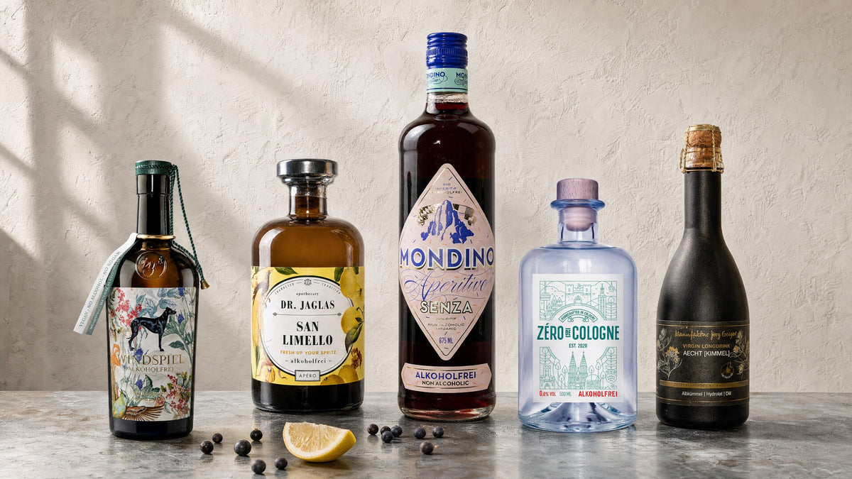 Alkoholfreie Spirituosen online kaufen | Leni & Hans