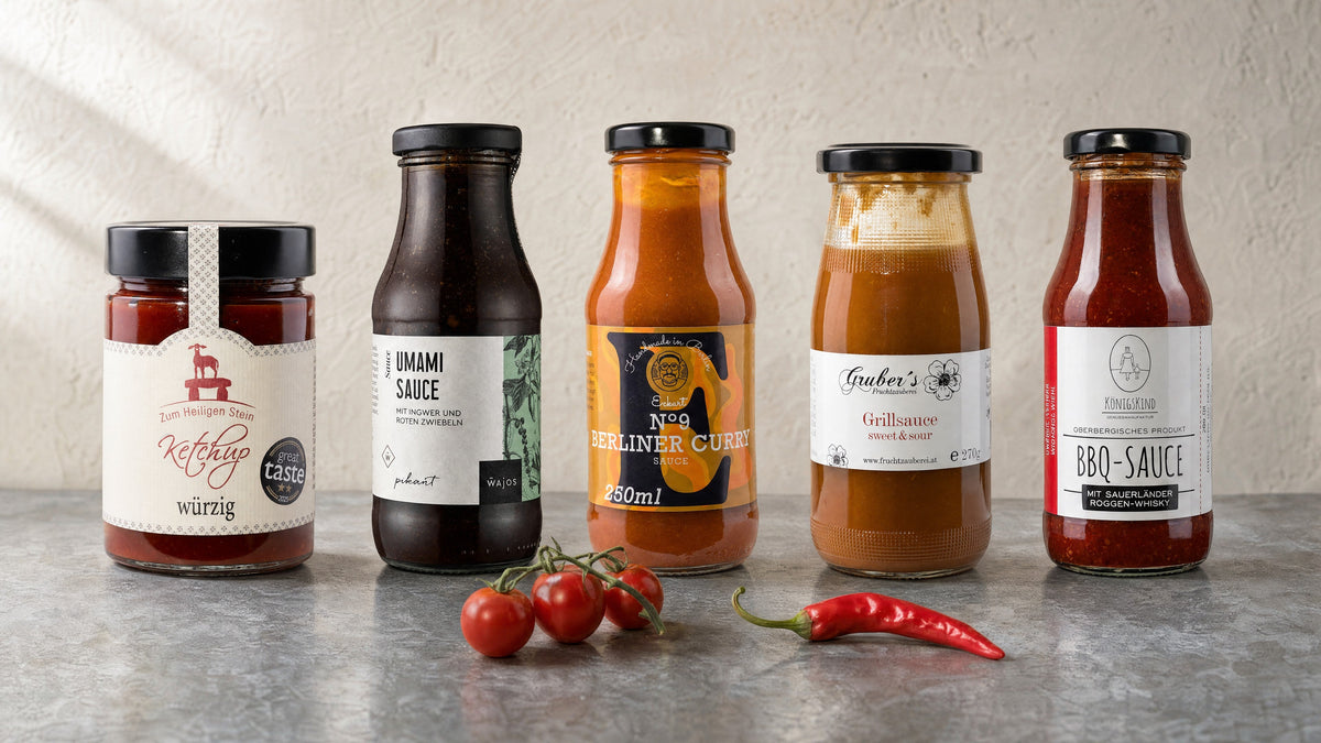 Ketchup kaufen – BBQ, Curry- & Grillsaucen | Leni & Hans