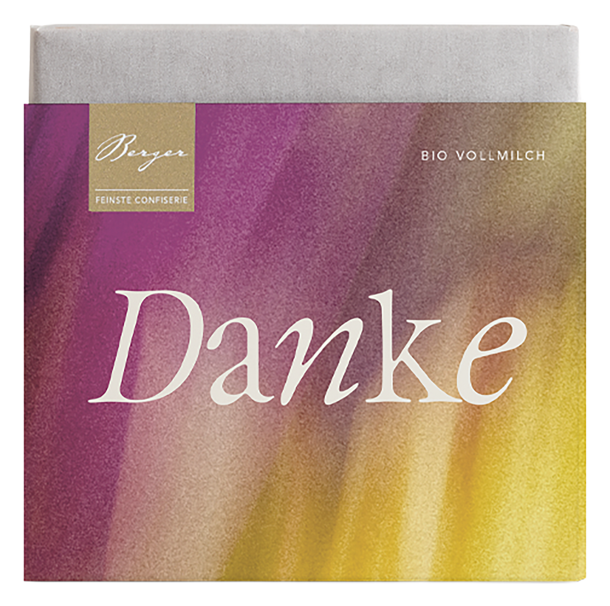 Bio Vollmilchschokolade Danke – Berger Confiserie
