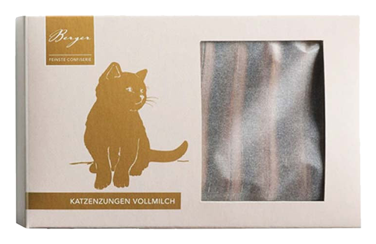 Bio Vollmilch Katzenzungen – Berger Confiserie