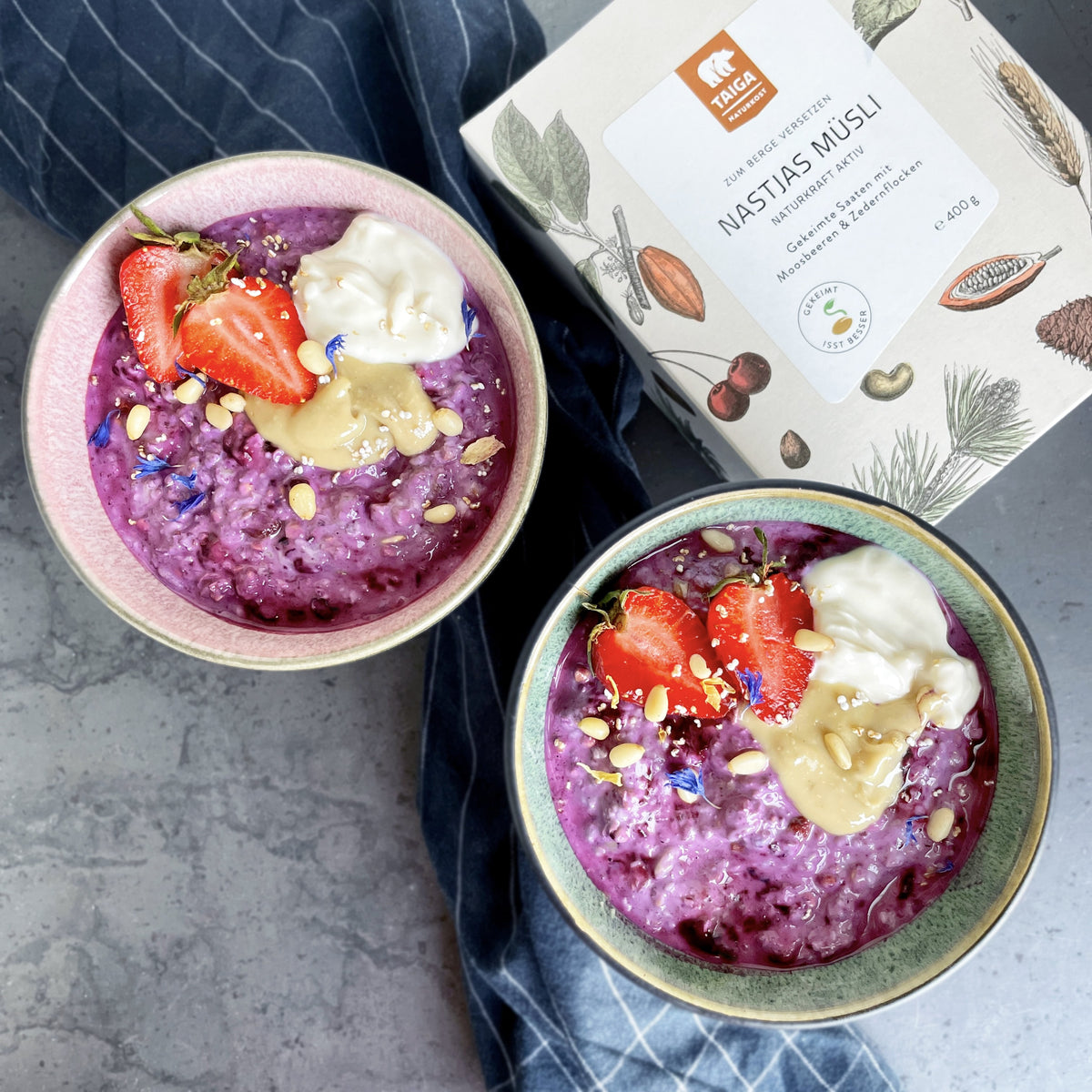 Nastjas Müsli Bio - gekeimte Saaten glutenfrei – TAIGA Naturkost