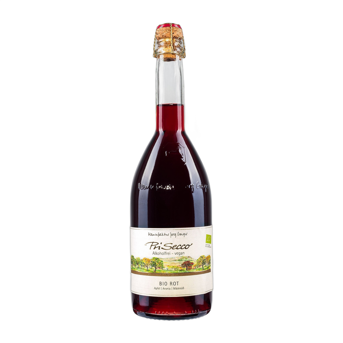 Manufaktur Jörg Geiger  Prisecco Bio Rot  alkoholfrei [BIO]