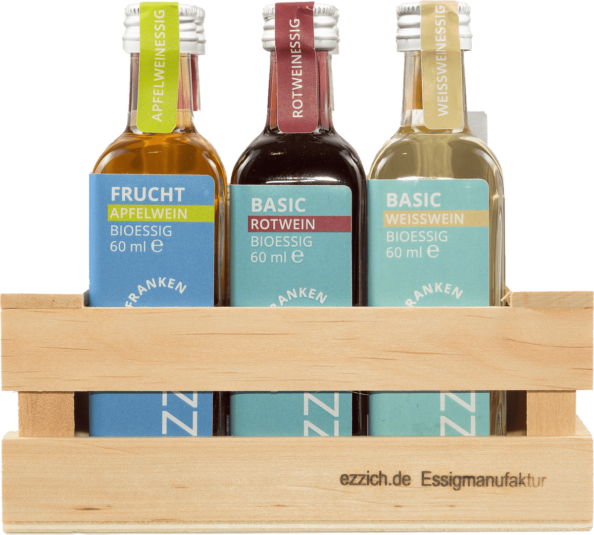 ezzich Bio Essig Tasting-Set "Frucht & Basic" – ezzich Essigmanufaktur