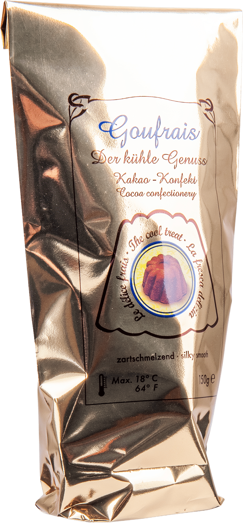 Goufrais Gugelhupf Gold Beutel 150g