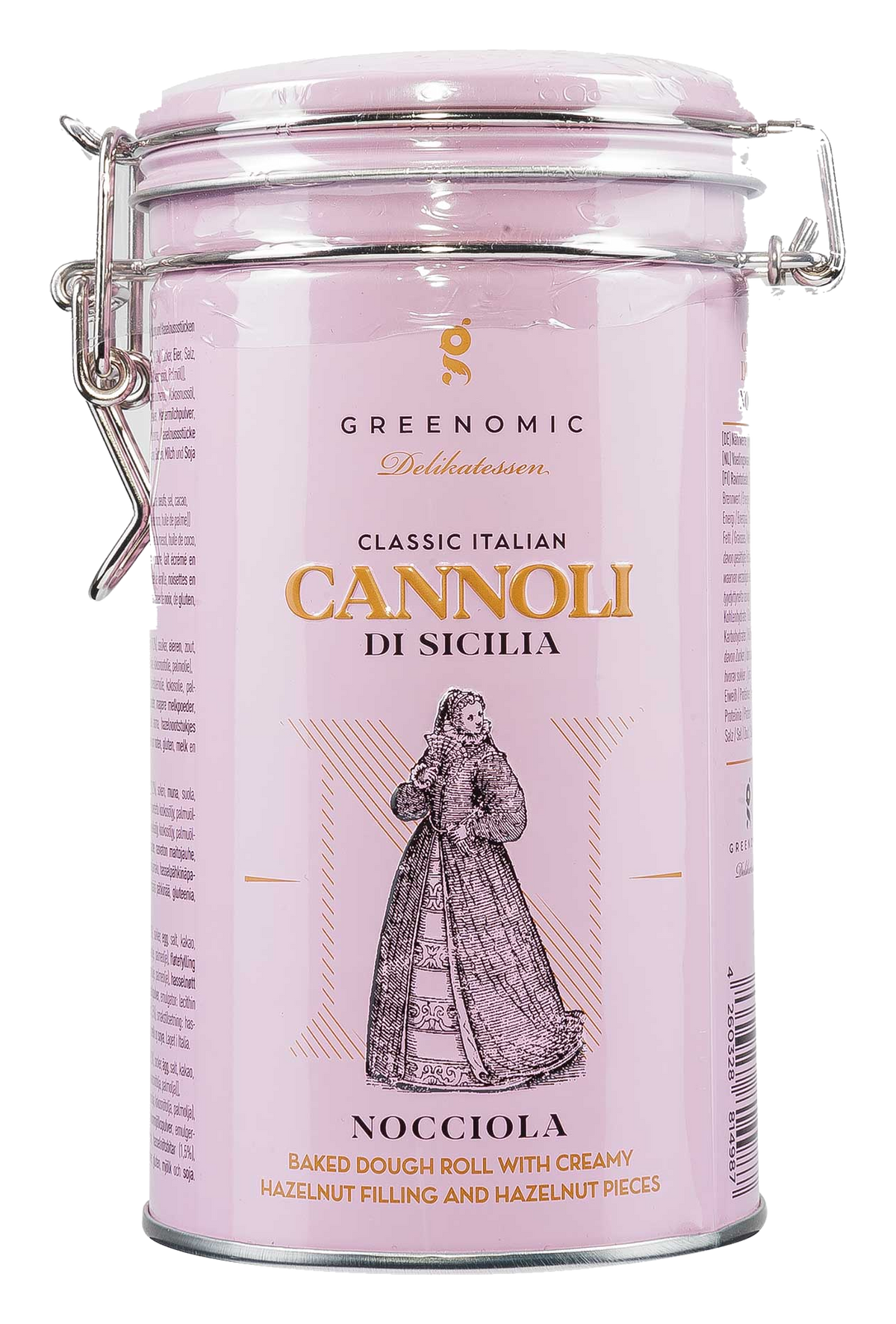 Greenomic Delikatessen Cannoli di Sicilia Nocciola