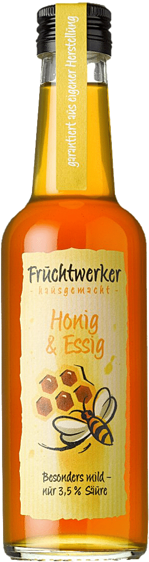 Honig & Essig von Fruchtwerker – 250 ml Flasche