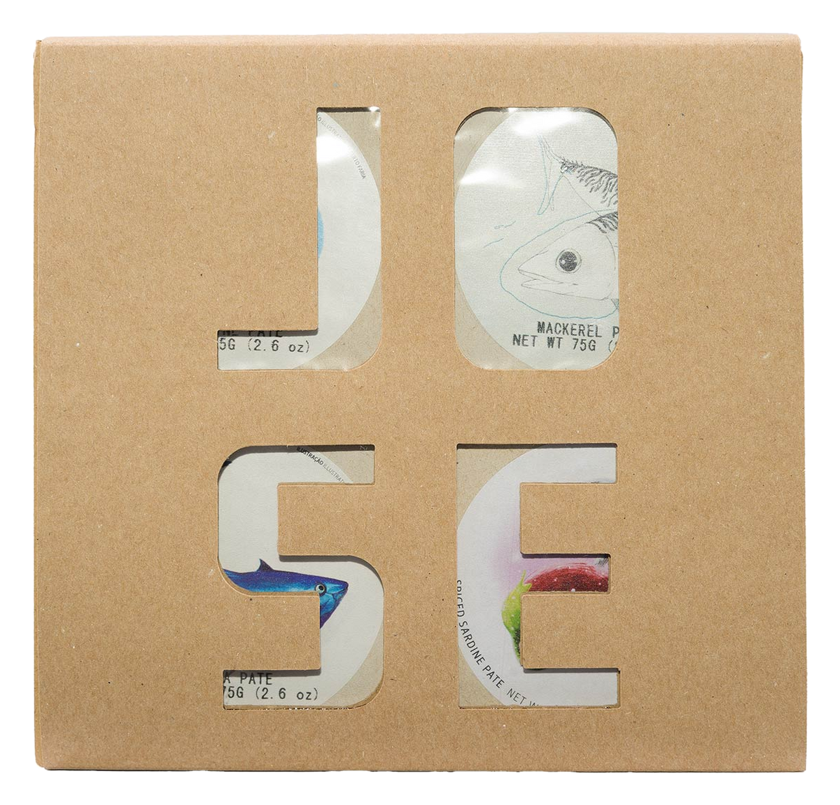 JOSE Gourmet Fisch-Paté 4er Geschenkset