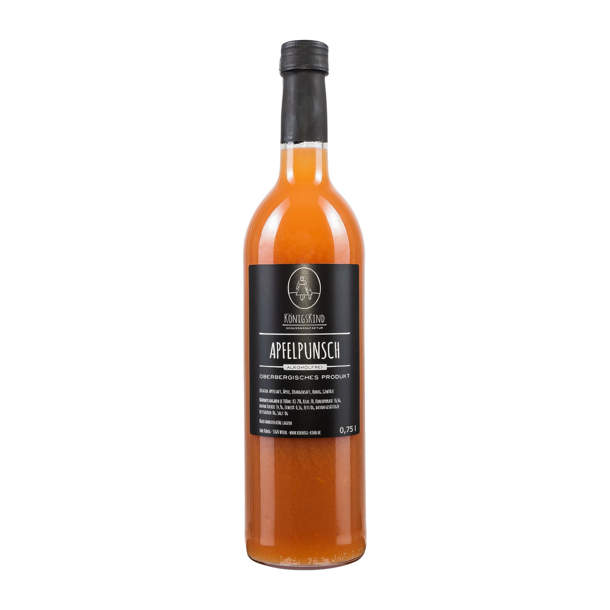 Königskind Apfel Punsch alkoholfrei 750 ml