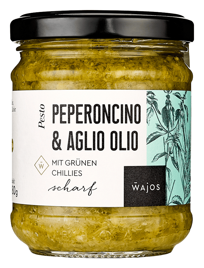 Pesto Peperoncino & Aglio Olio