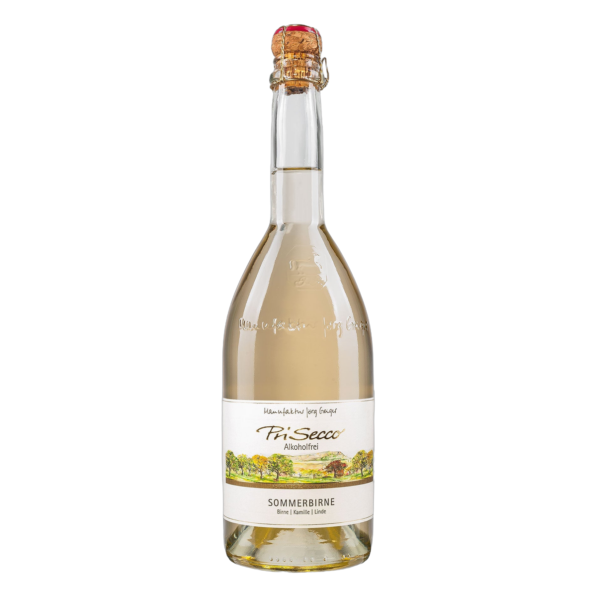 Manufaktur Jörg Geiger Prisecco Sommerbirne alkoholfrei 750 ml