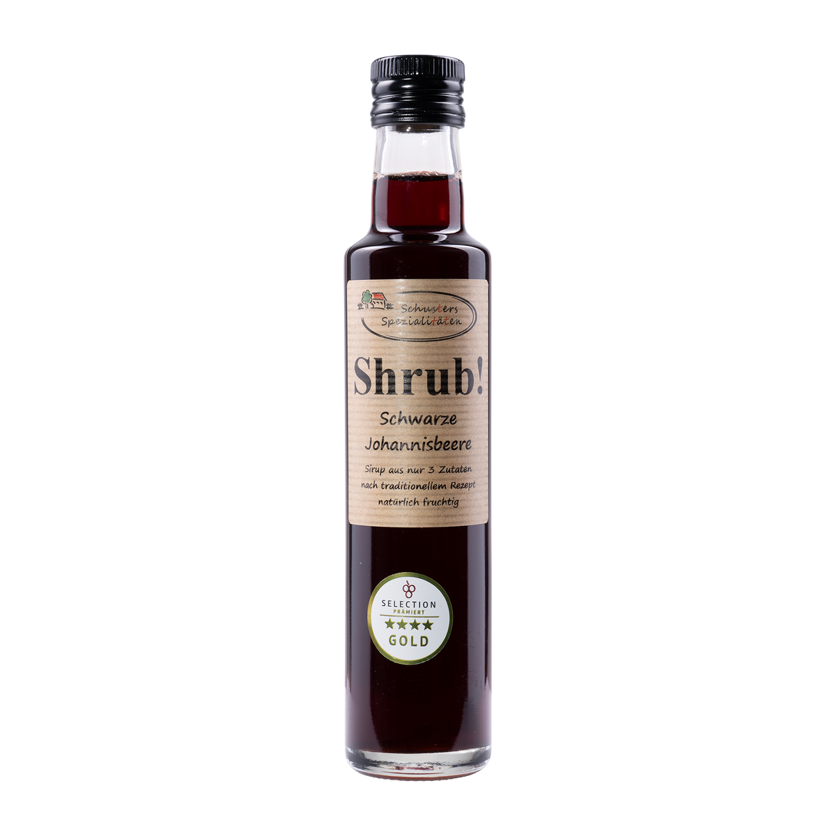 Shrub Schwarze Johannisbeere Sirup – Schusters Shrub