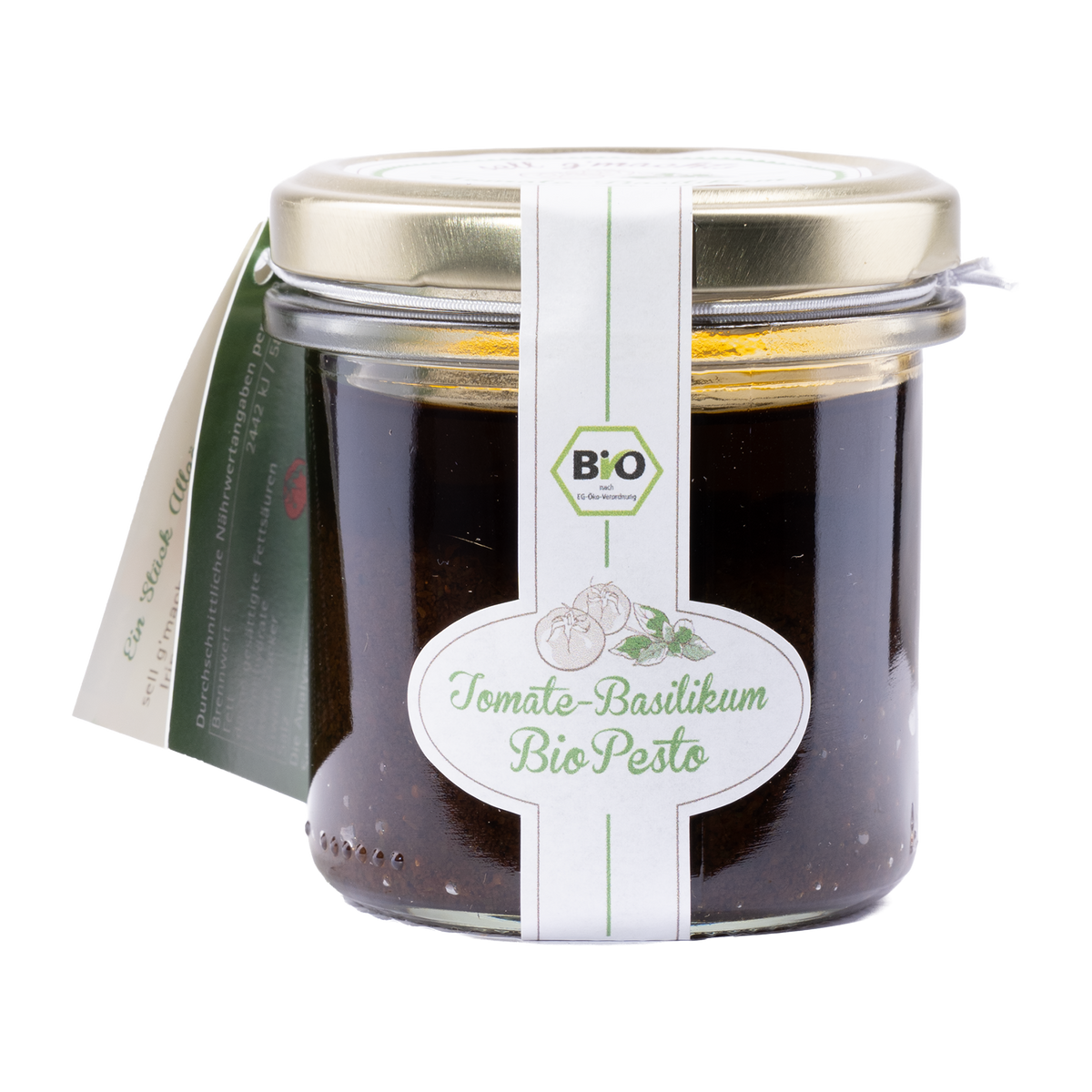 Tomate Basilikum Bio Pesto